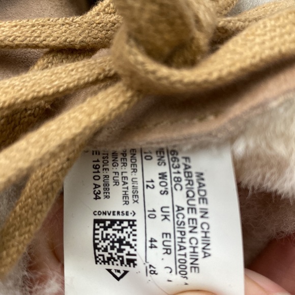 Sheep Fur Converse - Picture 9 of 9
